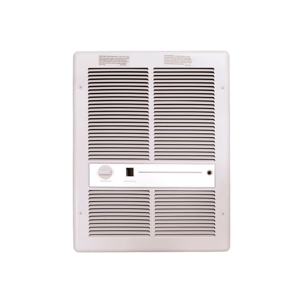Tpi TPI Fan Forced Wall Heaters With Summer Fan Switch E3312T2SRP - 1000W 120V White E3312T2SRPW - main